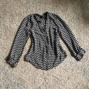 100% Silk J. Crew Blouse